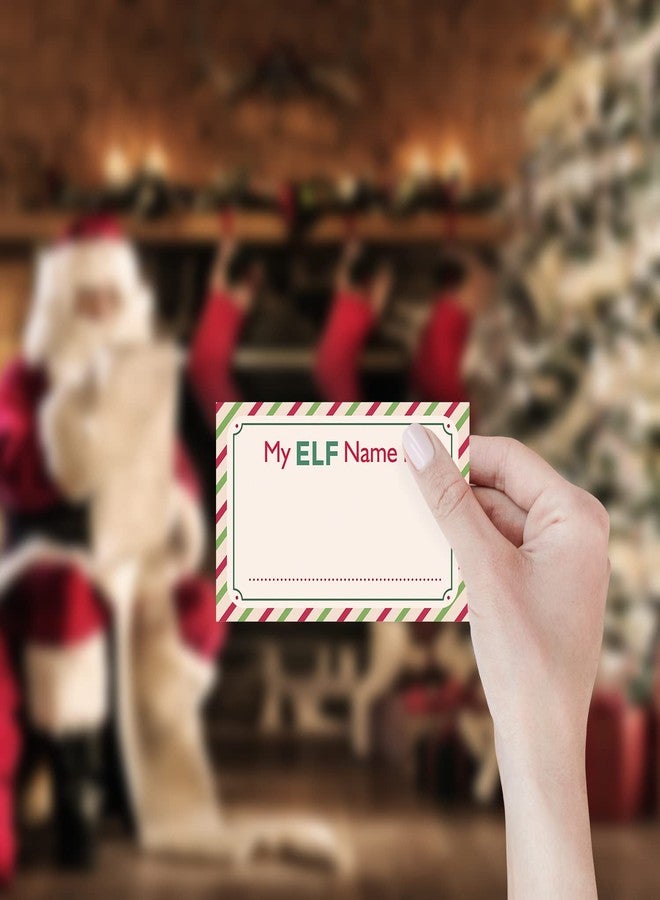 Muruseni Christmas Games Sign - What's Your Elf Name Game, Christmas games for families, Christmas Party Games, Holiday games(23CB) - Image 3